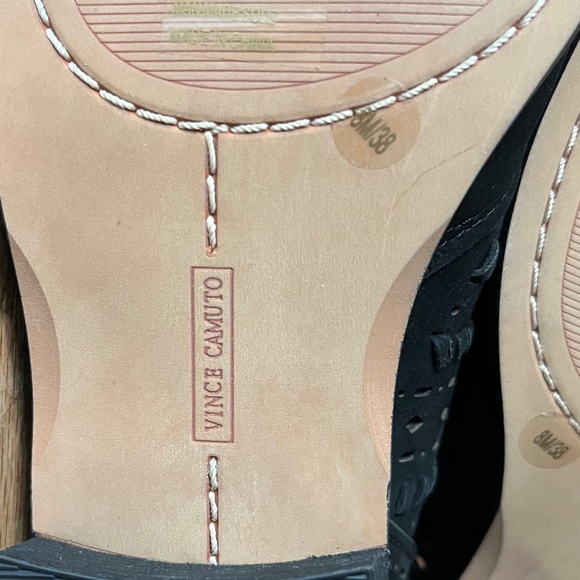 Vince Camuto Boot Black Leather Size 8 NWOT - Picture 12 of 12